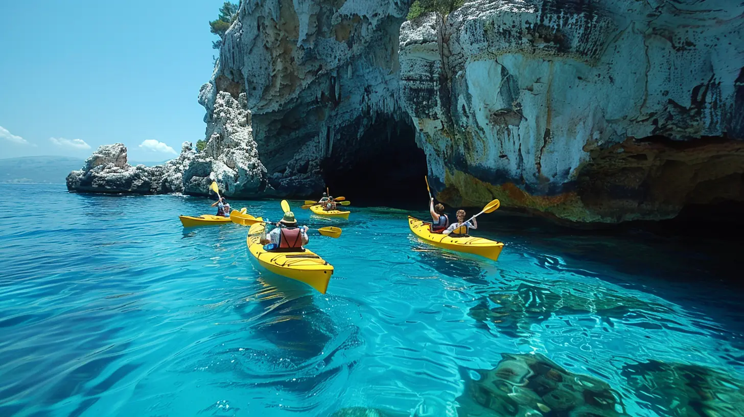 Coastal Caverns You Can Only Reach by Kayak